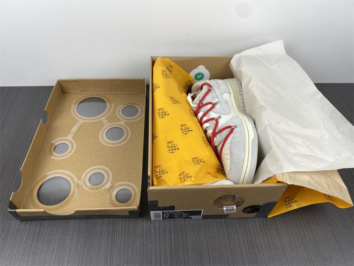 o-w x dunk low “40 of 50” dj0950-103