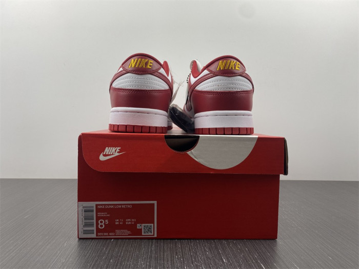 nike dunk low usc- dd1391-602