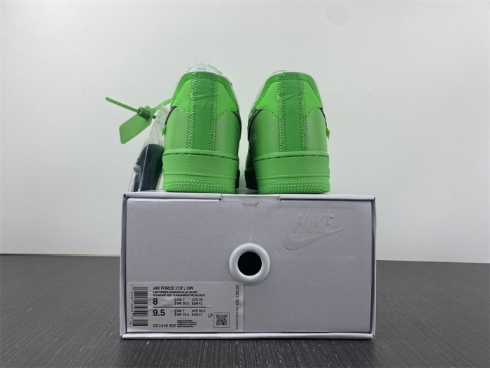nike air force 1 low o-w light green spark-dx1419-300