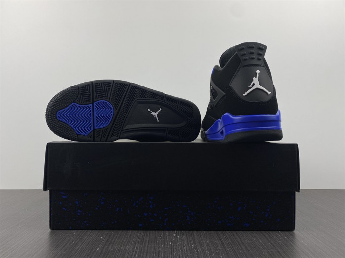 air jordan 4 black and bule ct8527-018