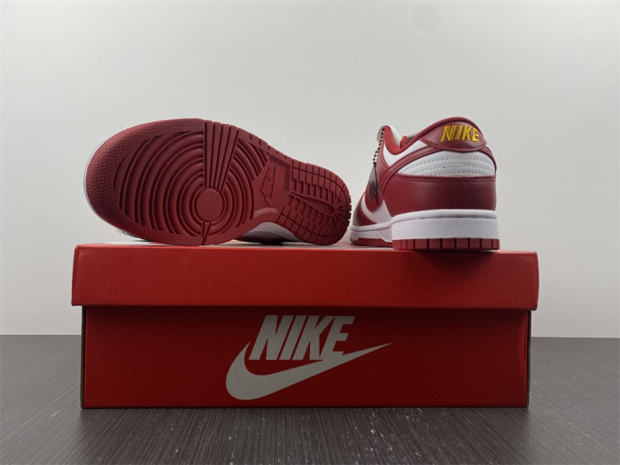 nike dunk low usc- dd1391-602