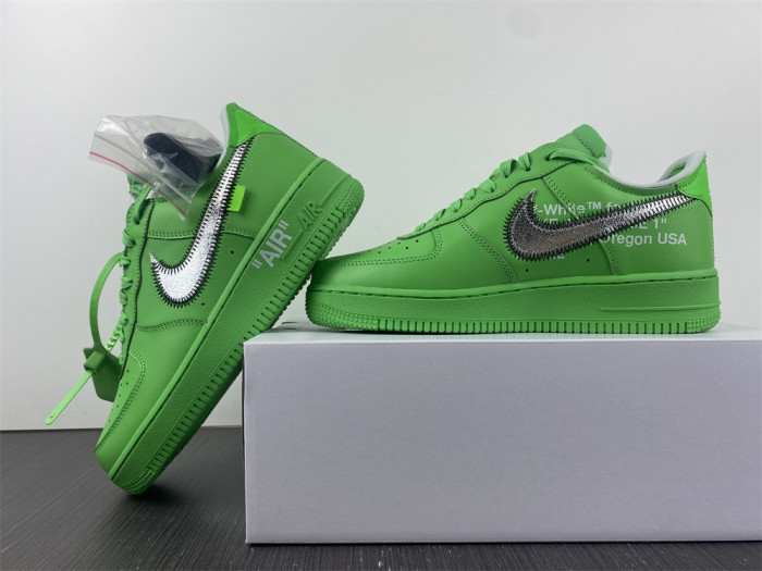 nike air force 1 low o-w light green spark-dx1419-300