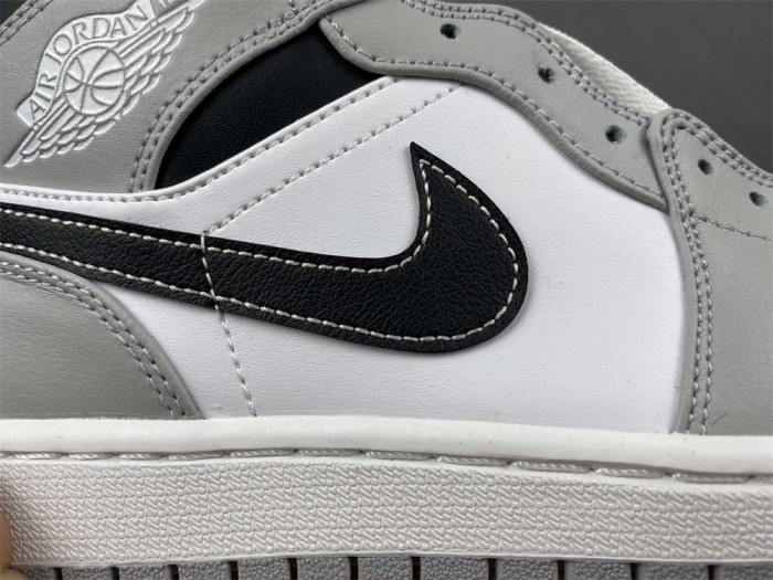 air jordan 1 mid “light smoke grey” 554724-078