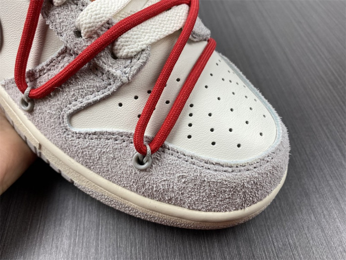 o-w x dunk low “40 of 50” dj0950-103