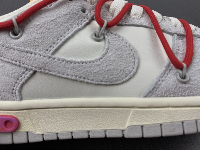 o-w x dunk low “40 of 50” dj0950-103