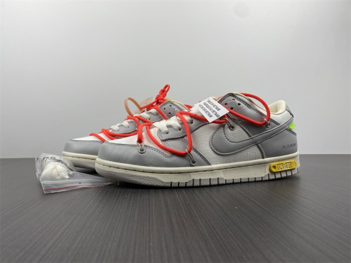 o-w x dunk low “06 of 50” dm1602-110