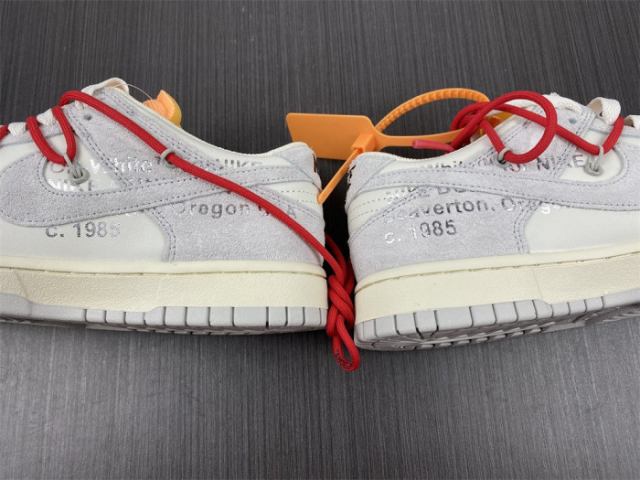 o-w x dunk low “40 of 50” dj0950-103