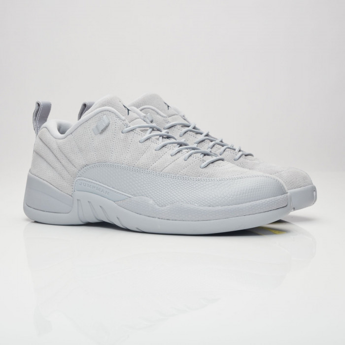 jordan 12 low grey suede 308317-002