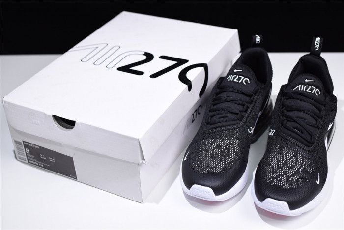 nike air max 270 mens casual shoes black/anthracite/white ah8050-116