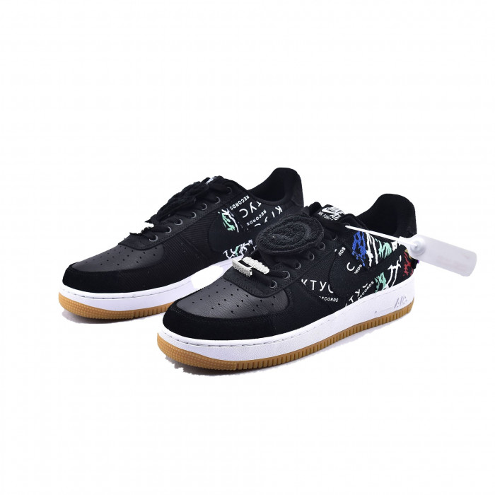 travis scott x nike air force 1 astroworld black cn2405 901