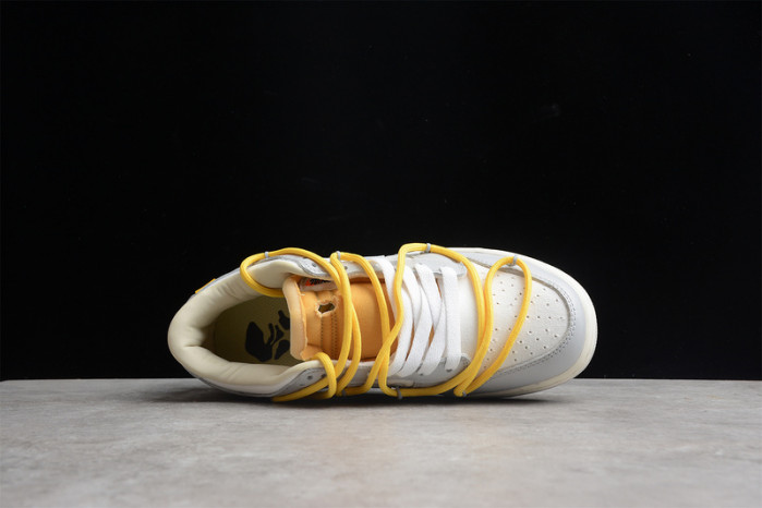 o-w x dunk low “29 of 50” dm1602-107