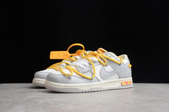 o-w x dunk low “29 of 50” dm1602-107