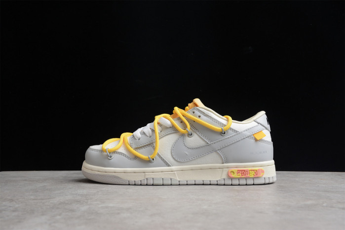 o-w x dunk low “29 of 50” dm1602-107