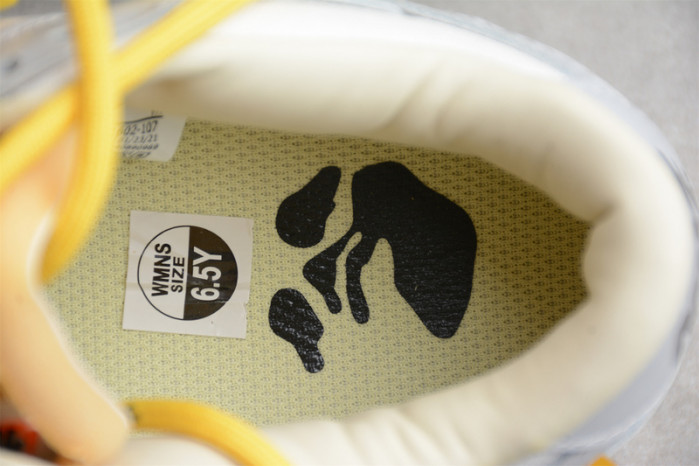 o-w x dunk low “29 of 50” dm1602-107