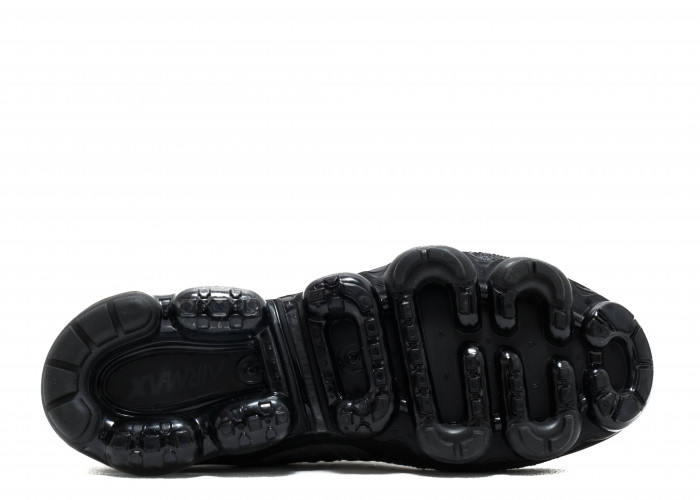 nikelab air vapormax flyknit "triple black" - 899473 003