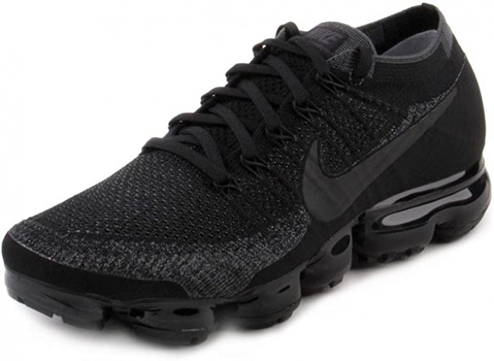 nikelab air vapormax flyknit "triple black" - 899473 003