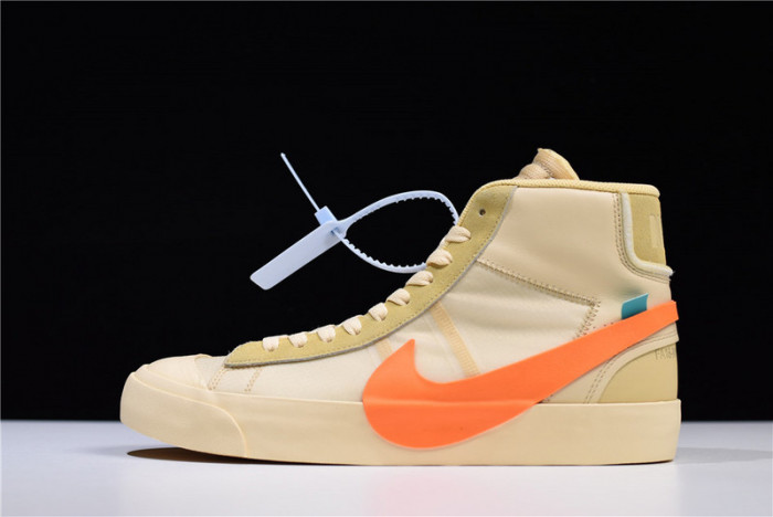 o-w nike blazer studio mid pale vanilla aa3832-700