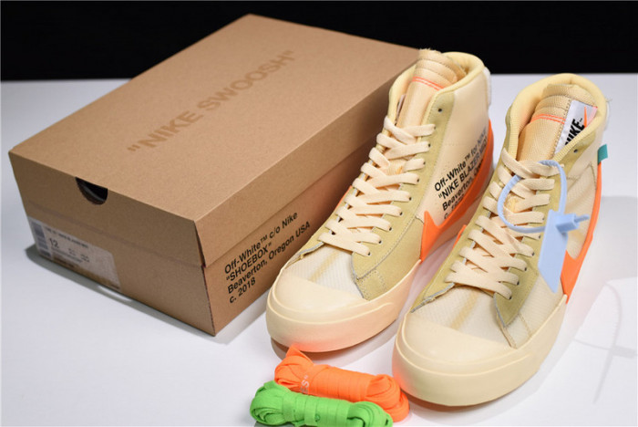 o-w nike blazer studio mid pale vanilla aa3832-700