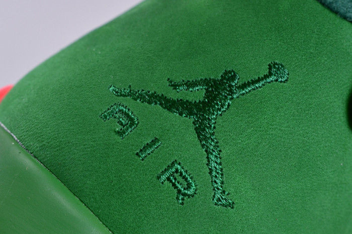 air jordan 6 retro nrg g8rd "gatorade" pine green mens aj5986-335