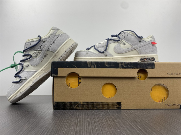 o-w x dunk low “20 of 50” dj0950-115