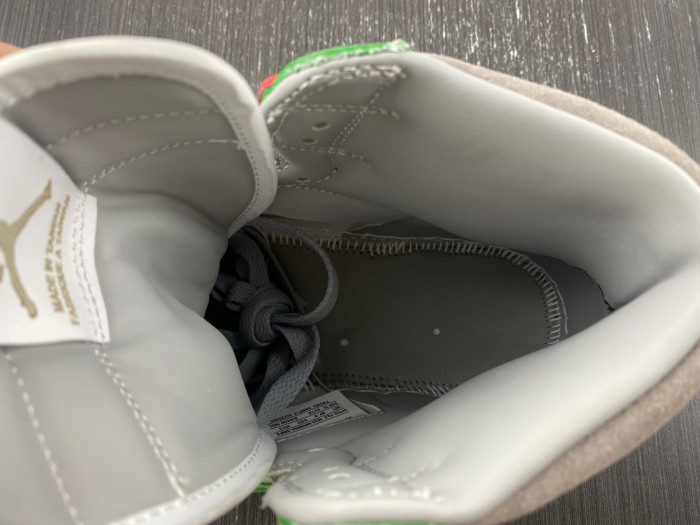 jordan 1 high & daniel arsham grey