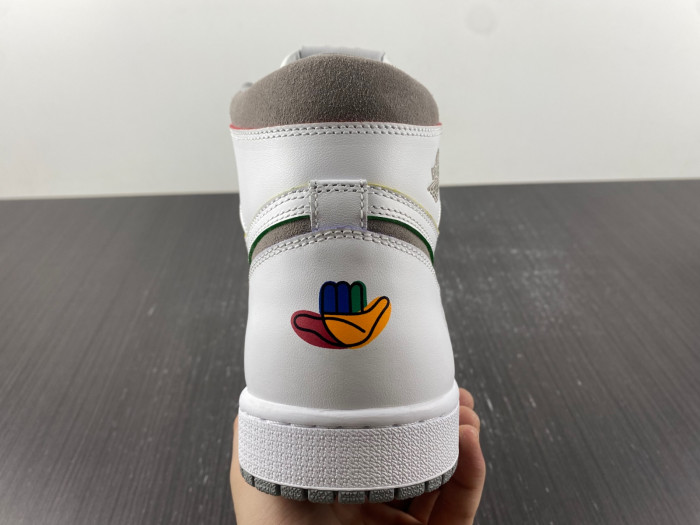 jordan 1 high & daniel arsham grey