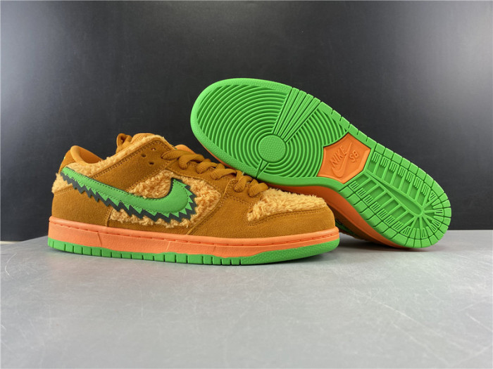 grateful dead x nike sb dunk low“ orange bear” cj5378 800