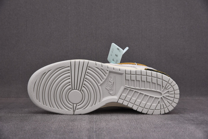 o-w x dunk low “37 of 50” dj0950-105