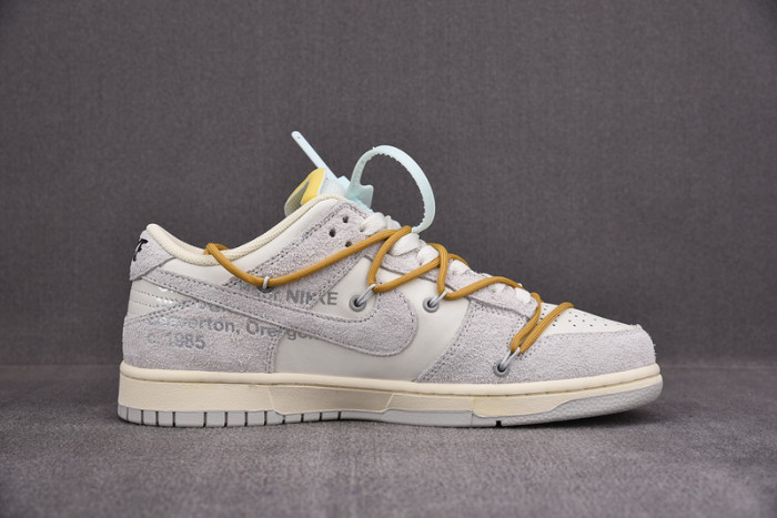 o-w x dunk low “37 of 50” dj0950-105
