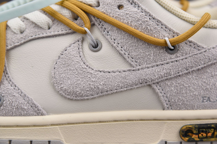 o-w x dunk low “37 of 50” dj0950-105
