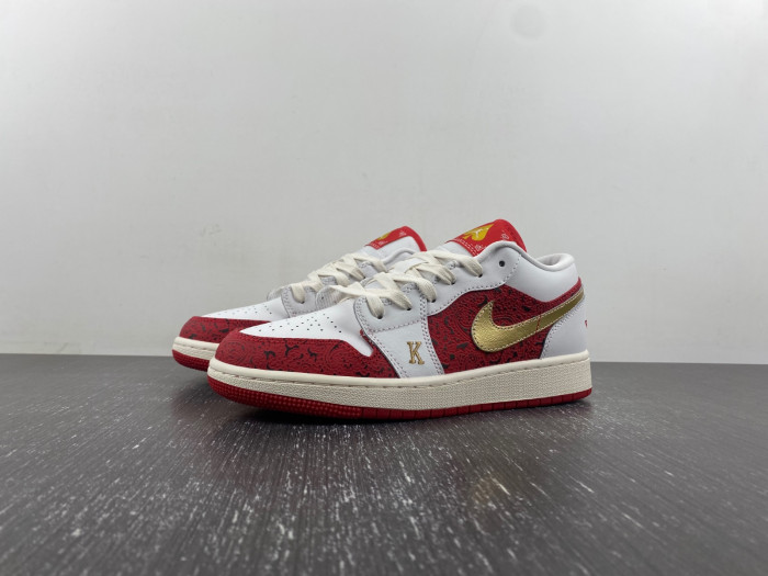 air jordan 1 low se gs ''spades''