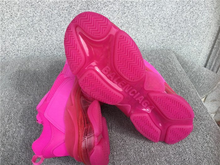 triples trainer clear sole sneakers 3000014