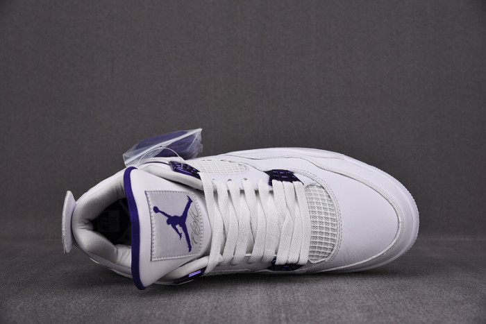 air jordan 4 retro “pure money” white purple ct8527-115
