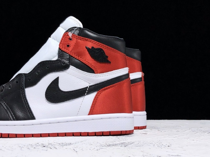 air jordan 1 satin black toe cd0461-016