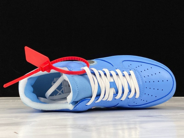 o-w nike air force 1 mca blue ci1173-400