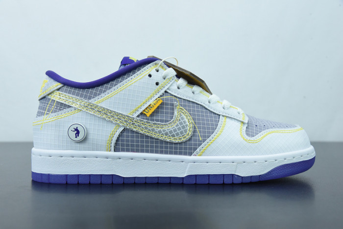 nike dunk low union passport pack court purple-dj9649-500