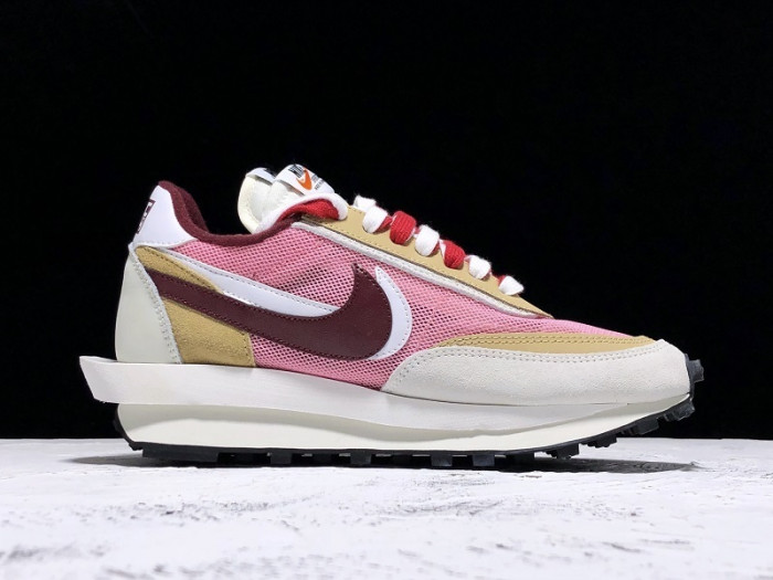 sacai x nike ldv waffle pink bv0073-500