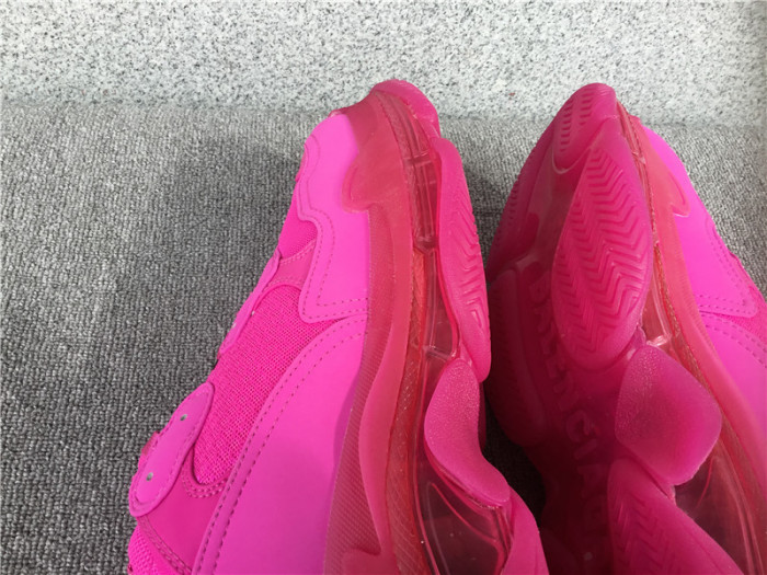 triples trainer clear sole sneakers 3000014