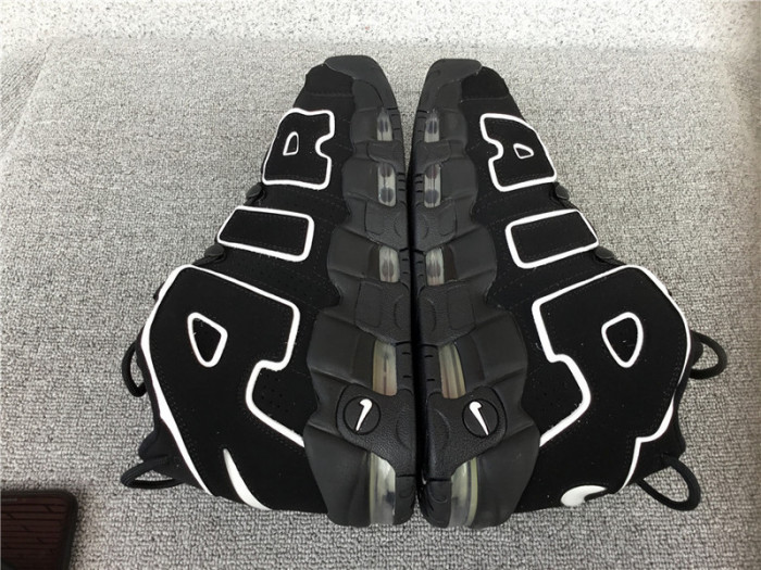nike air more uptempo black white 414962-002