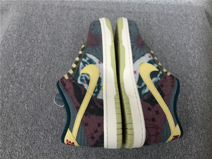 nike dunk low lemon wash multi-color cz9747-900