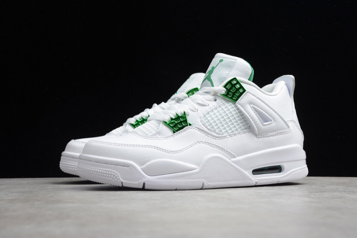 air jordan 4 retro “pure money” white green ct8527-113