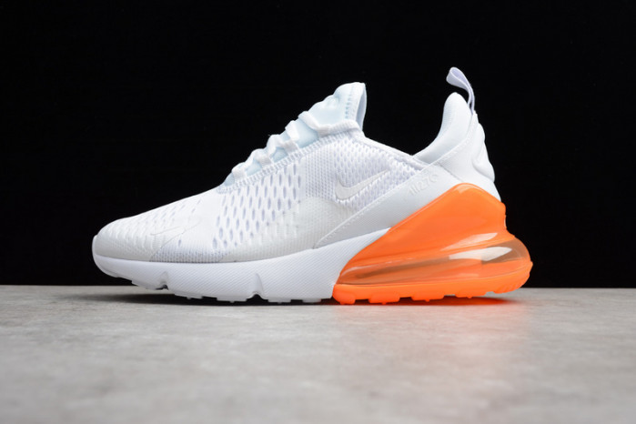 nike air max 270 white orange black ah8050-102