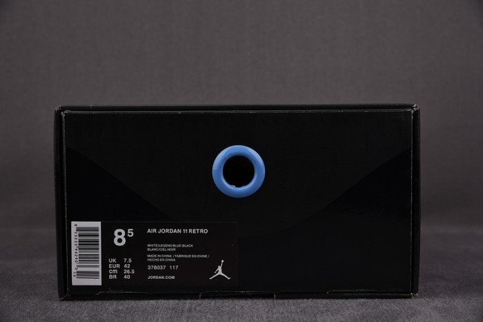 air jordan 11 "legend blue“ 378037-117