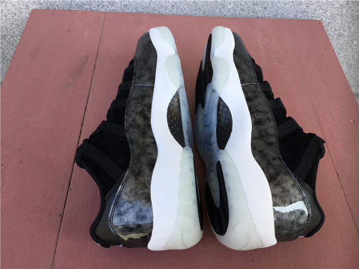 air jordan 11 retro low bg "baron" 528895-010