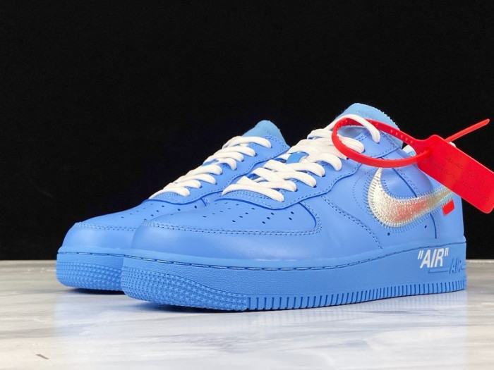 o-w nike air force 1 mca blue ci1173-400