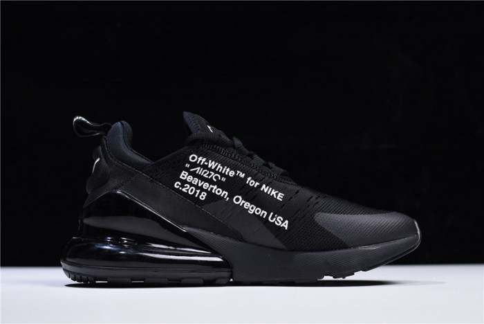 nike air max 270 in black/white ah8050-002