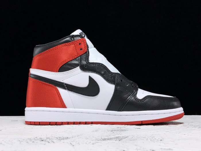 air jordan 1 satin black toe cd0461-016