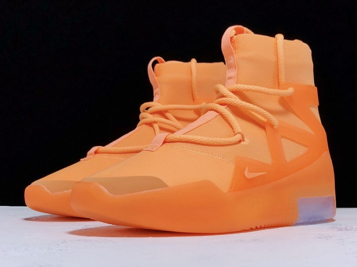 nike air fear of god 1 orange pulse ar4237-800