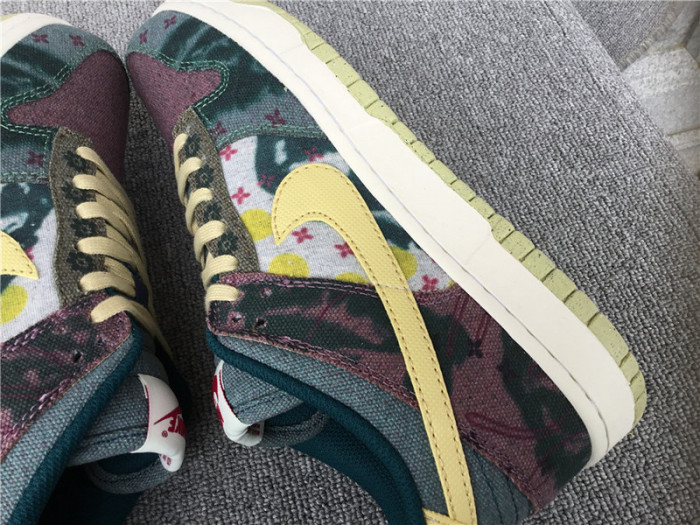 nike dunk low lemon wash multi-color cz9747-900