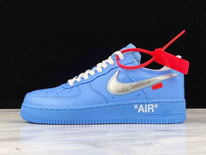 o-w nike air force 1 mca blue ci1173-400